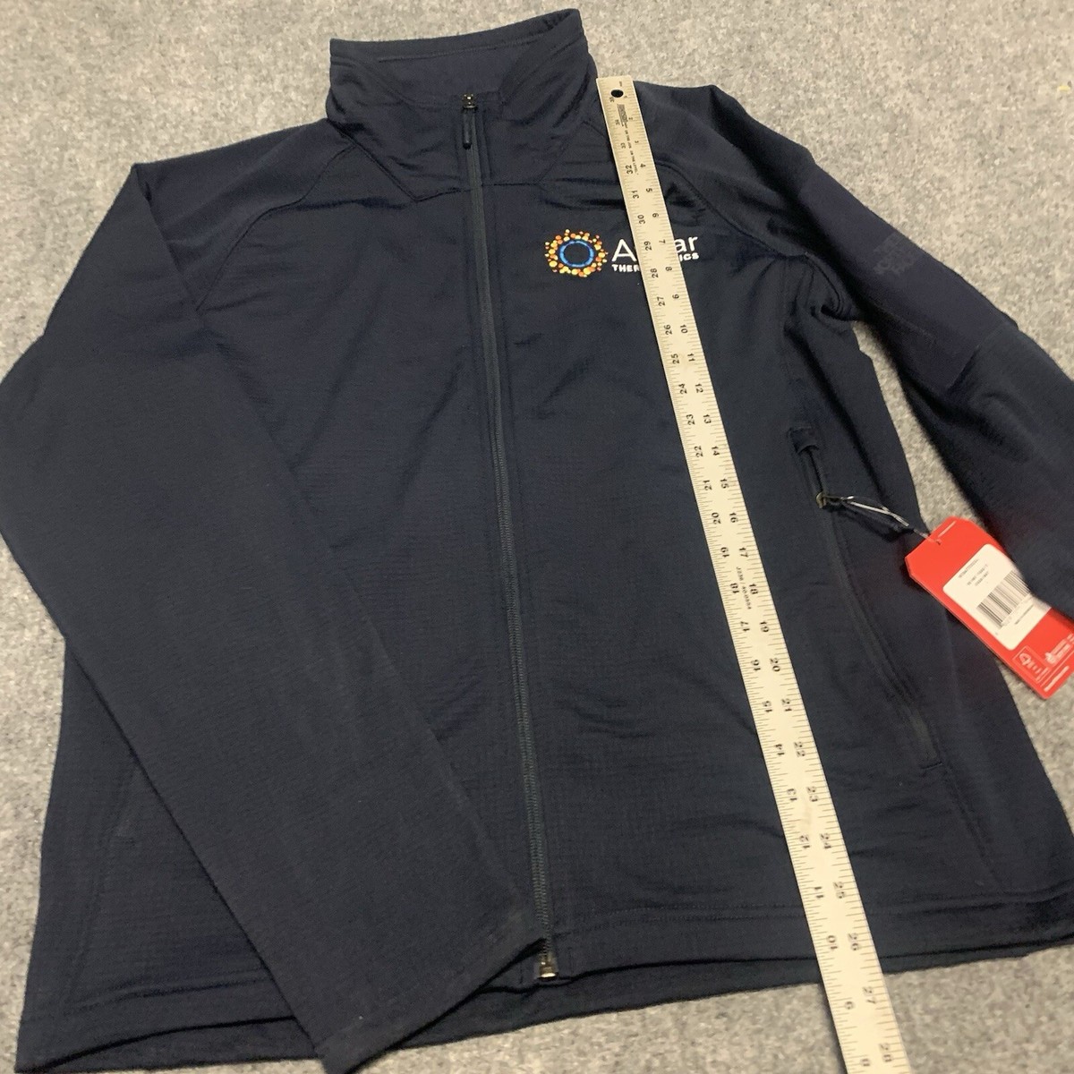 New The North Face Mountain Peaks Full-Zip Fleece Jacket Size