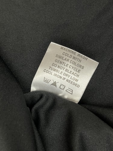 LeeHanTon Men's Black Long Sleeved 5XL Performance Sports Shirt. Boothbay Harbor - Picture 11 of 12