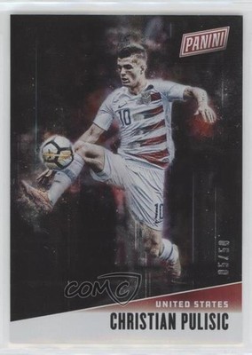 2019 Father's Day Panini Collection Holofoil 5/50 Christian Pulisic #CP 0xm9