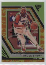 2022-23 Panini Flux Sunrise Prizm Bruce Brown #45 11ng