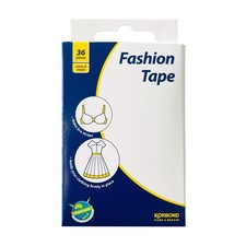 Korbond Fashion Tape 1 pack - 36 Strips  4 Curves 4 Trapezoid 4 Wide 24 Skinny 