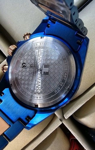 JACQUES LEMANS LIVERPOL HERREN ARMBANDUHR 200M WASSERDICHT 47mm 1-1805 ÖZENSAAT - 第 3/7 張圖片