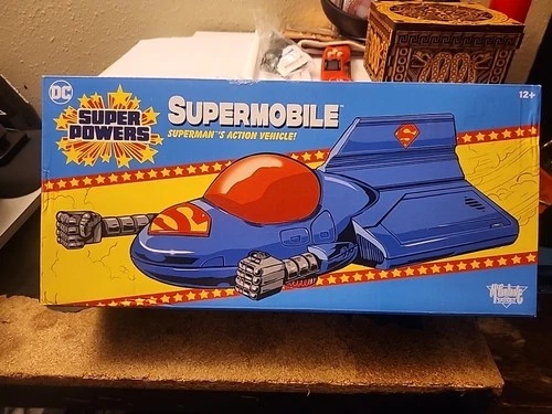 McFarlane Toys DC Super Powers SUPERMOBILE Superman's Action Vehicle 