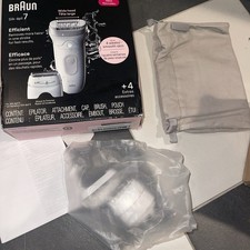 Braun Epilator Silk- pil 7 Women Shaver  Trimmer Wet/Dry Hair Removal New