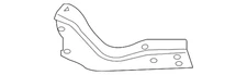 Genuine Nissan 2004-2015 Nissan - Bumper Bracket 62045-7S600
