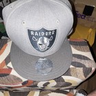 New Era 59FIFTY Oakland Raiders NFL Football Fitted Cap Hat 7 1/2 Gray — photo 2