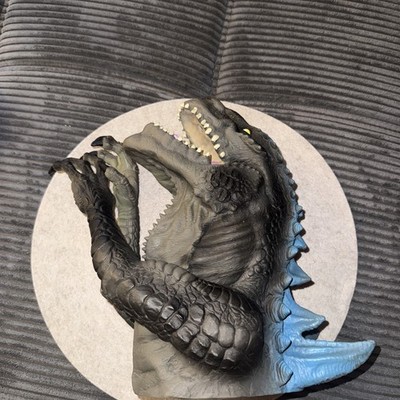 TOHO 1998 GODZILLA DINOSAURIER GUMMI HANDPUPPE von Resaurus Vintage 31cm Rar