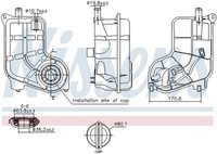 Nissens 996287 AusgleichsbehäLter, KüHlmittel FüR Audi Seat VW