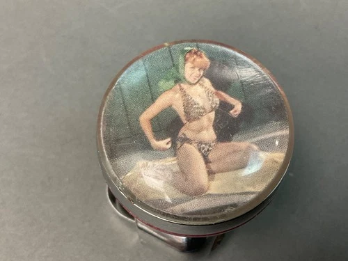 Vintage 1940s Pin-Up Girl Hollywood  Spinner Knob Steering Wheel Suicide Knob