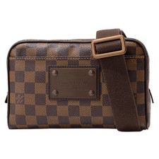 Authentic Attention Louisvuitton Louis Vuitton Damier Bum Bag Brolyn N41101 Men'
