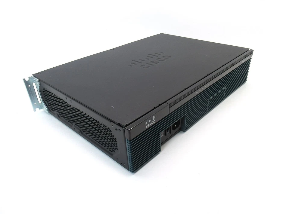 Cisco 2900 Series ISR Router Gigabit VPN Firewall 2xGE WAN 3-slot Modulabile - Immagine 2 di 3