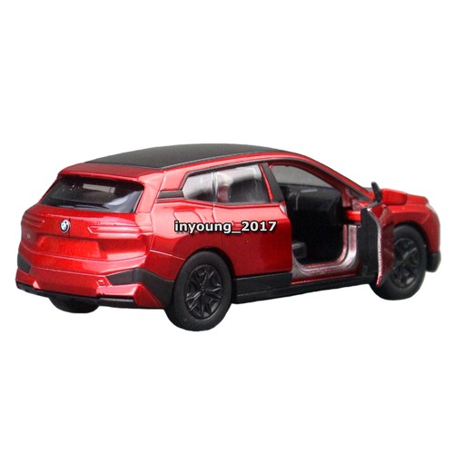 1:43 IX SUV Model Toy Car Metal Diecast Toy Vehicle Doors Open Pull Back Red - Picture 6 of 11