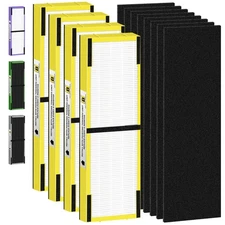 FLT4825 HEPA Filter B Replacement Compatible with G-Guardian Air Purifiers AC...