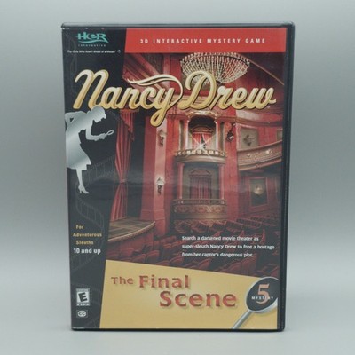 Nancy Drew The Final Scene PC Game Her Interactive Mystery 5 CD ROM