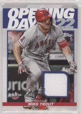 2022 Topps Opening Day Opening Day Relics Mike Trout #ODR-MT 0g13