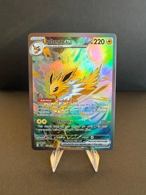 ✨Custom Pokemon Blitza Full Art Holo Fan Card Jolteon NM✨ - Bild 1 von 2