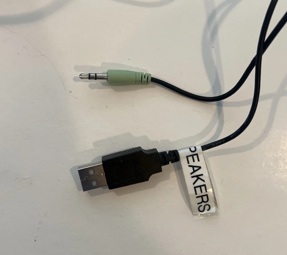 HP Mini Speakers for Laptop, PC, Notebook USB, Model HSTNN-SS01 - Image 3 of 3