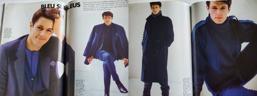 1983 French VOGUE Hommes magazine MICHAEL YORK Lambert Wilson Carol Alt RARE - Picture 3 of 8
