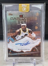 2025-26 Topps Three - Rain Drops Signatures Taylor Hendricks #RS-TH Bronze /25