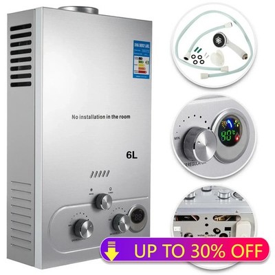 SIHAO 6L/8L/10L/12L/16L/18L LPG Propane Durchlauferhitzer Warmwasserboiler