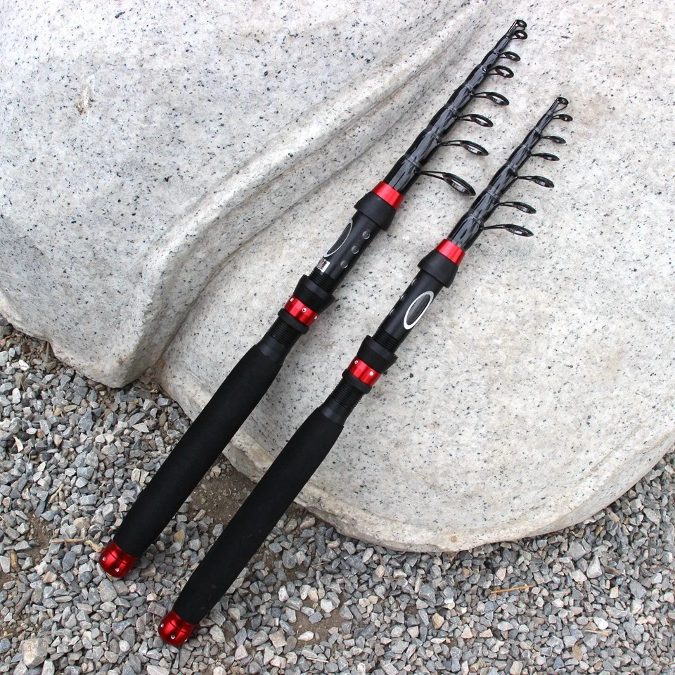 1.8-3.0M Carbon Fiber Telescopic Fishing Rod Pole Sea Saltwater Freshwater New
Opens in a new window