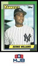 1990 Topps Bernie Williams Rookie #701 New York Yankees