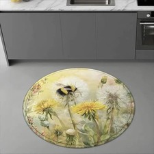  1 Flannel Floor Mat,Explore Nature Theme,Honey Festival Mat,Best Seller,Suitabl