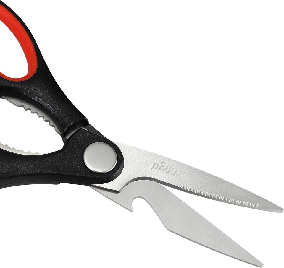 LIVINGO 8 Kitchen Scissors All Purpose - 2 Pack Heavy Duty Kitchen Meat Shears, - Image 4 of 4