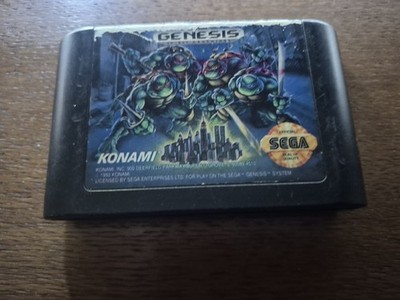Teenage Mutant Ninja Turtles The Hyper Stone Heist Sega Genesis 1992 Game