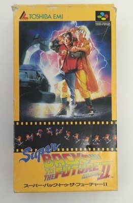 Toshiba EMI SHVC-B2 Super Back to the Future 2 Nintendo Super Famicom Software
