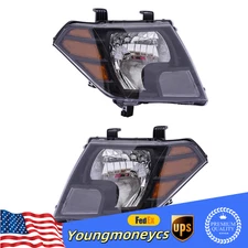 For Nissan Frontier 2009-2020 1 Pair Headlights Headlamps Replacement Left+Right