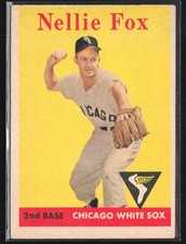Nellie Fox Cards and Autographed Memorabilia Guide 20