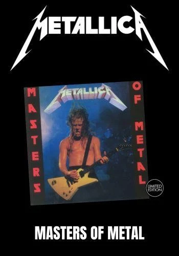Metallica - Masters Of Metal Colored Vinyl LP SEALED