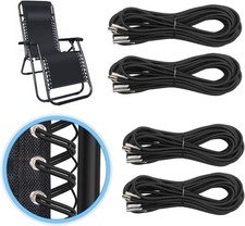 4 Pack Universal Replacement Cords for Zero Gravity Chair Recliner Repair
