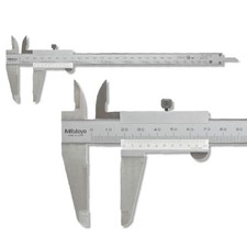 Mitutoyo 530-123 Me&szlig;schieber Messschieber analog Schieblehre Caliper 200 mm