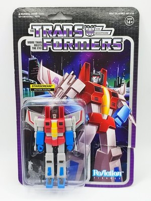 2019 SUPER 7 HASBRO REACTIONTRANSFORMERS - STARSCREAM - FACTORY SEALED