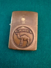 VTG ZIPPO Brass Advertising Camel Cigarettes Lighter 1932-1991 Limited Edition