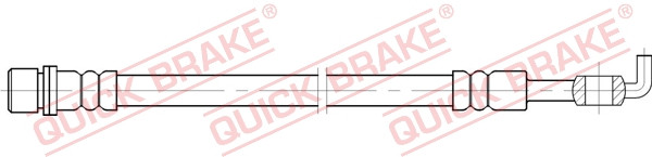 Quick Brake Bremsschlauch Passend FüR Toyota Corolla Compact 1.4 1.6-image