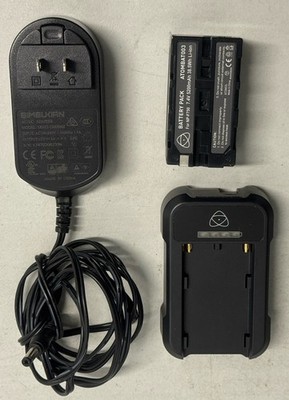 Atomos 2A Fast Battery Charger, Cord & Battery ATOMBAT003 USED