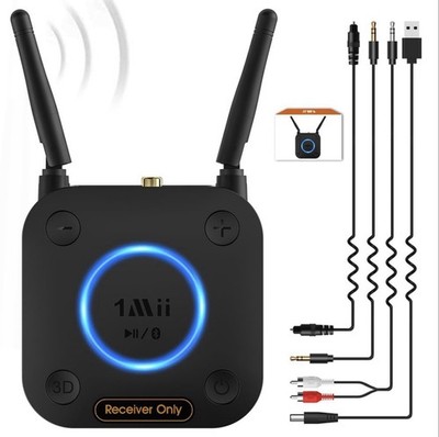 Bluetooth Receiver HiFi Wireless Audio Adapter Long Range 3D Surround aptX HD