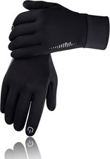 SIMARI Winter Gloves Women Men Ski Snow Gloves Liner Thermal Warm Touch Screen,