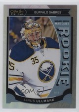 2015 O-Pee-Chee Platinum Marquee Rookies White Ice 78/199 Linus Ullmark #M13 4tn