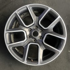 Oem Dodge Polished Charcoal Rim 22x9 2019-2021 Original Alloy Wheel Factory 2684