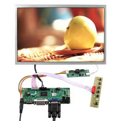 HD DVI VGA LCD Controller Board 12.1in 1280X800 650nit Outdoor TN LCD Display