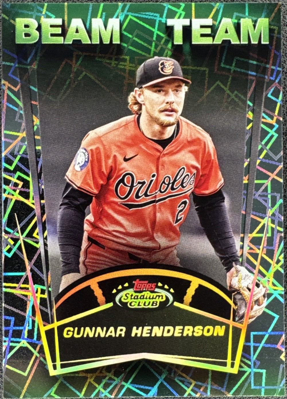 2025 Topps Stadium Club - Beam Team Gunnar Henderson #BT-10 for 