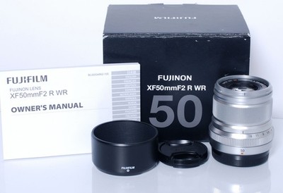 Fujifilm Super EBC XF 50mm f/2 R WR  sehr gut, mit Gegenlichtblende in OVP