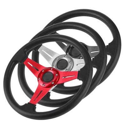 350mm/14in Racing Car Drifting Steering Wheel Replacement Universal Modified Acc