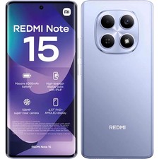 Xiaomi Redmi Note 15 4G Purple 256GB 8GB Dual-SIM Unlocked GSM NEW