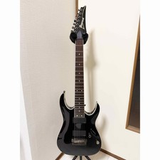 Guitarra Eléctrica Ibanez RGA7 7 Cuerdas Negra Años 2010 con EMG MOD