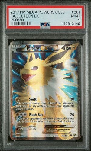 Jolteon-EX graded PSA 9 for sale on eBay